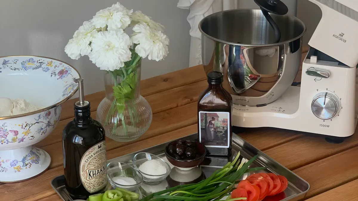 Stand Mixer Test Setup